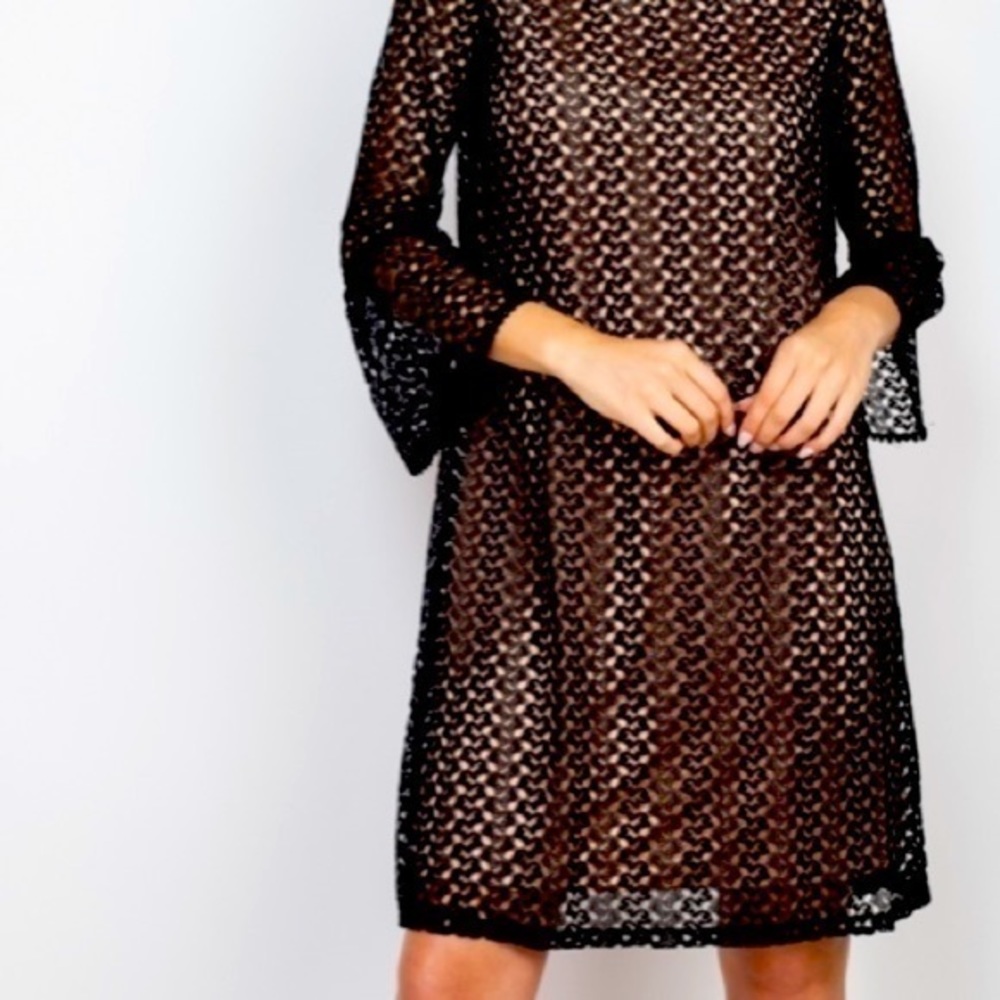 Little Black lace lined dress - Picture 9 of 17